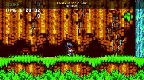 Lord X In Sonic 3 Air Sonic 3 Air Mods