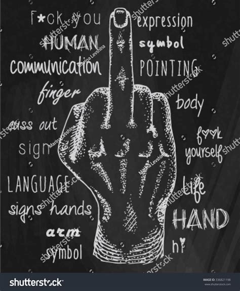 Fuck You Sign Stock Vector Royalty Free Shutterstock