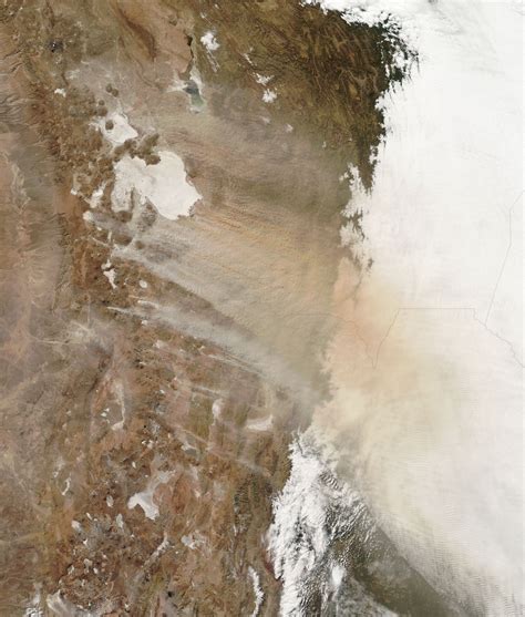 Dust Storm Over Bolivia