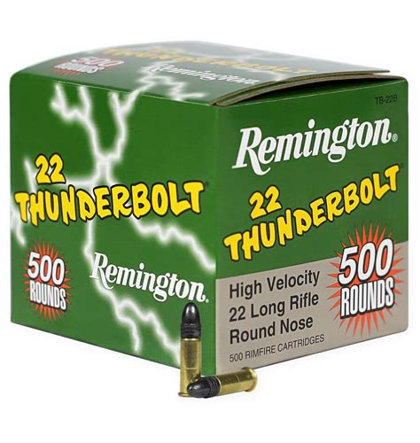 Remington 22 Thunderbolt 22lr 40gr Lrn Rem Tb 22b Western Metal Inc