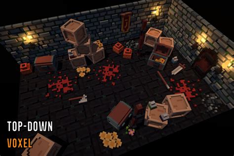 Dungeon Environment Voxel