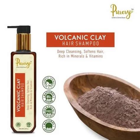 Purevy Volcanic Clay Hair Shampoo at Rs 499/bottle in Surat | ID ...