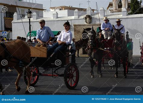 Yearly Celebration Of The Patron Saint In Carmona 14 Editorial Image Image Of Virgin