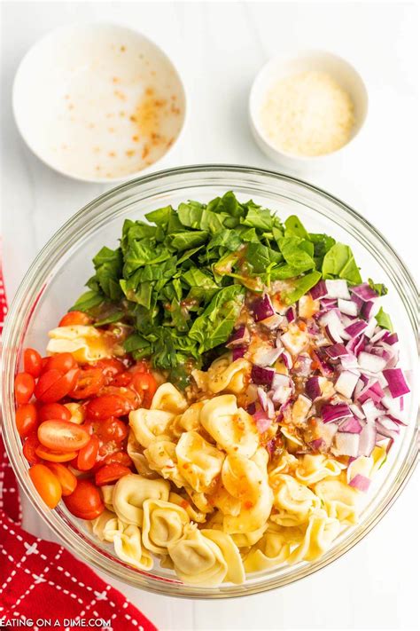 Tortellini Pasta Salad Recipe Eating On A Dime