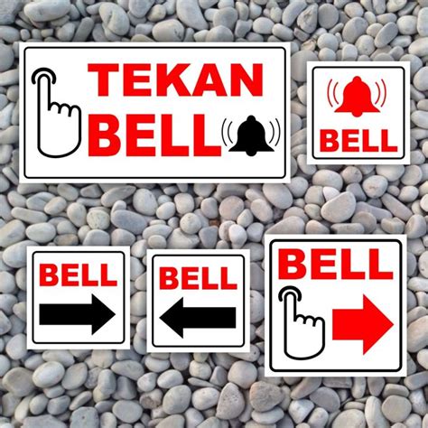 Papan Akrilik Tulisan Tekan Bell Murah Lazada Indonesia