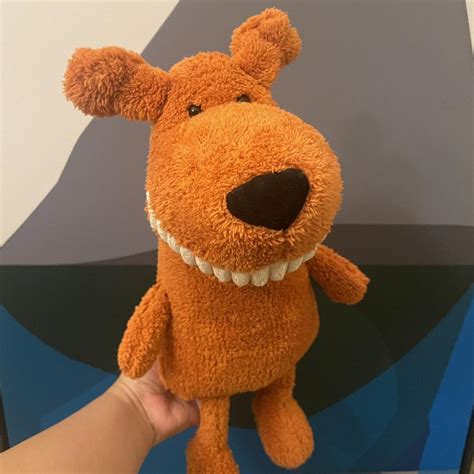 Jellycat London Toothy Mutt Dog Plush Super Cute Depop