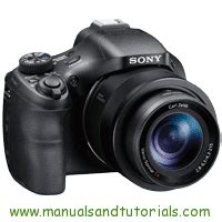 Sony DSC HX400v manual pdf download user guide in PDF