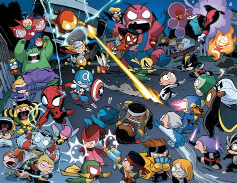 Amazing Comics Marvel Babies