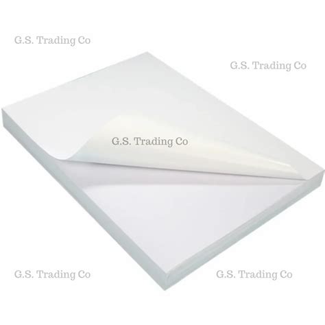 Hot Gum Vinyl Gumming Sheet For Digital Printing With Gsm