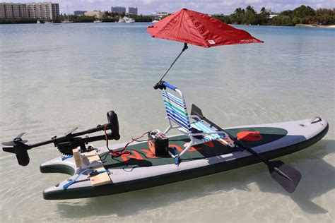 Inflatable Sup Kayak Motor Board Kayaking Inflatable Paddle