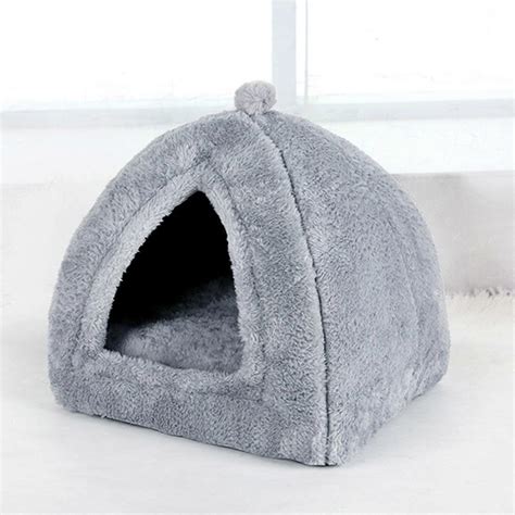 Pet Supply Pussy Bed For Keeping Warm In Winter Pet Home Bed Large Pussy Bed Fully Enclosed Puss