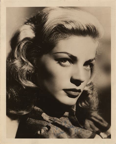Lauren Bacall 2 Signed Photographs Rr Auction