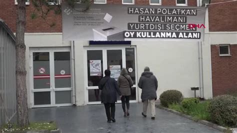 Esk Eh R Hasan Polatkan Havaalani Nda Oy Verme Lem Ba Ladi Haberler