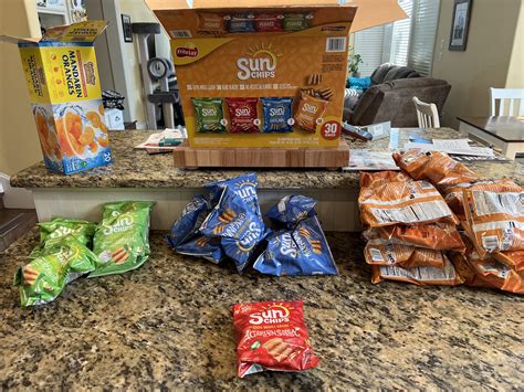 The Distribution Of Chip Flavors Was Wrong In My Costco Box Of Sun