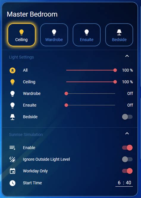 Lovelace Light Control Ideas Wanted Configuration Home Assistant Community