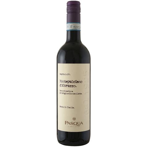 Pasqua Montepulciano DAbruzzo DOC Bottega