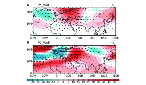 The 200 Hpa Geopotential Height Unit Gpm And Wave Activity Flux