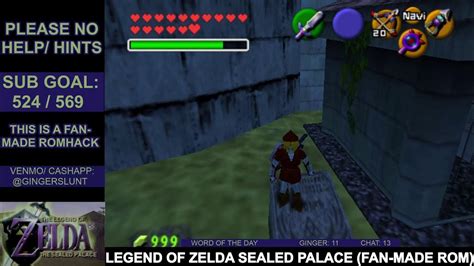 New Zelda Game Sealed Palace Playthrough Fan Made Rom Youtube