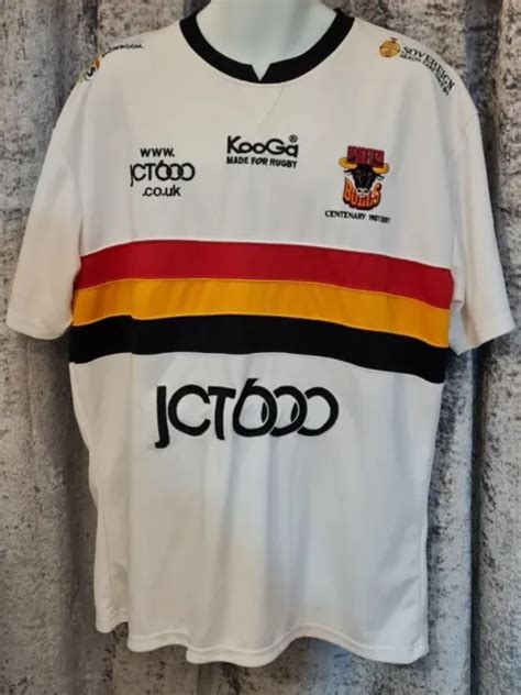 Bradford Bulls Rugby League Home Shirt Xxl Kooga Centenary