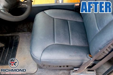 1995 1999 Gmc Sierra Slt Sle Z71 Replacement Leather Seat Cover Passenger Side Bottom Tan