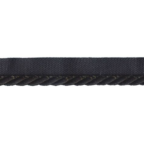 Sullivans Cord Flanged Black 5 Mm Lincraft