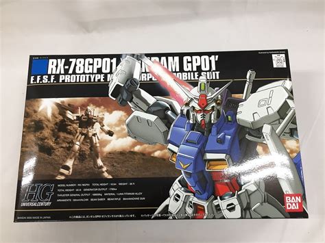 【未使用】【1円～】【未開封】hguc 1144 Rx 78gp01 ガンダムgp01 ゼフィランサス 機動戦士ガンダム0083