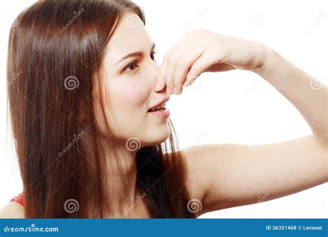 Smelling Something Stink Stock Photo Image Of Twenties 36321468