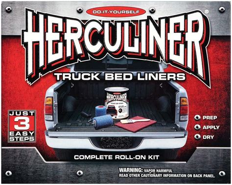 Herculiner Hcl1b8 Brush On Bed Liner Kit Ebay