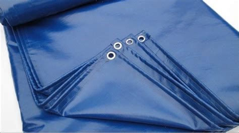 Heavy Duty PVC Clear Vinyl Tarps PVC Vinyl Tarpaulin With Eyelets