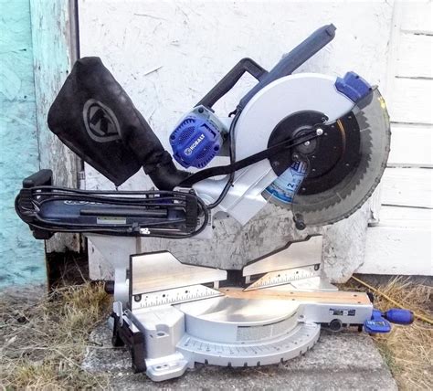 Kobalt 12 Dual Bevel Sliding Laser Compound Miter Saw 0358936 For Sale In Tacoma Wa Offerup