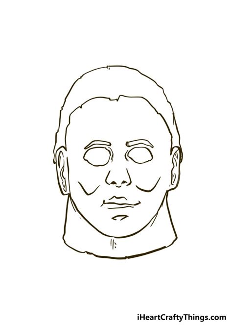 How To Draw Michael Myers Step By Step