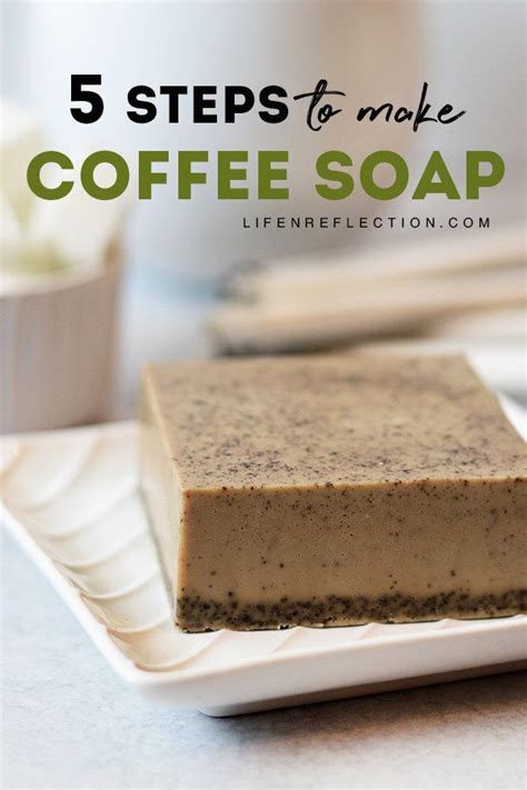 Easy Coffee Soap Recipe Melt And Pour Soap For Beginners Easy Soap