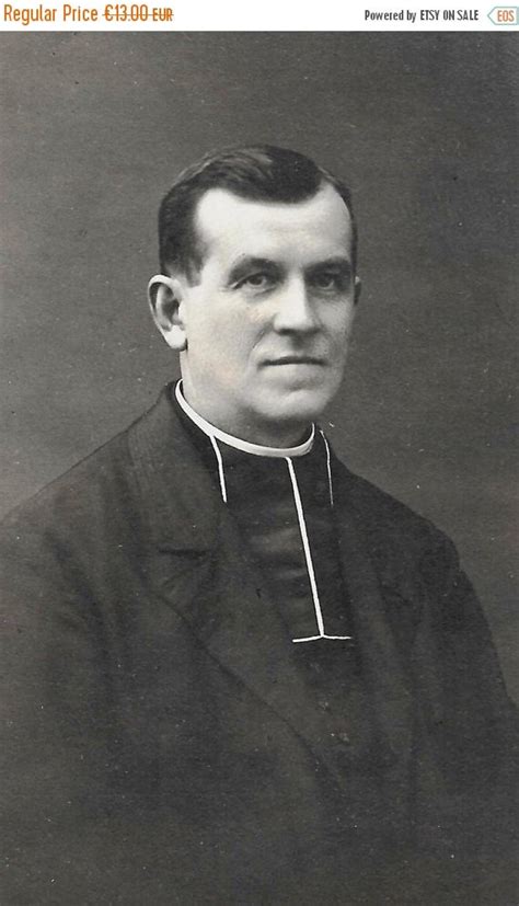 10offsale Antique Catholic Priest Picture By Excusemyfrenchshop