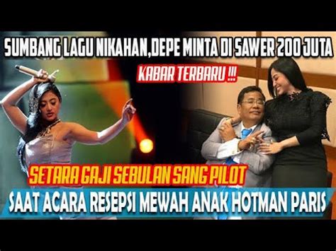 Dewi Persik Minta Di Sawer Juta Saat Sumbang Lagu Nikahan Anak