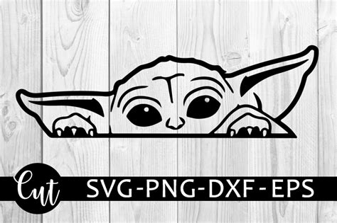 Baby Yoda Svg Free Star Wars Free Svg Yoda Best Svg Free Cut Svg