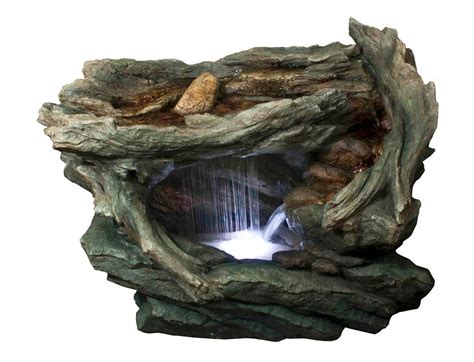 Northlight 31 Led Lighted Woodland Grotto With Stones Outdoor Garden