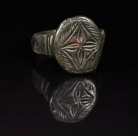 Medieval Crusaders Era Bronze Knights Templar Ring With Catawiki