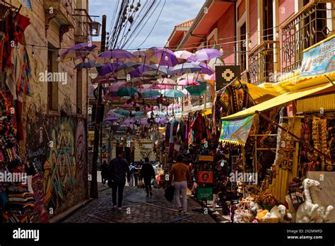 La Paz Bolivia 9th Jan 2024 The Witch Market Mercado De Las Brujas