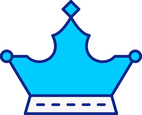 Monarchy Blue Filled Icon 37208172 Vector Art At Vecteezy