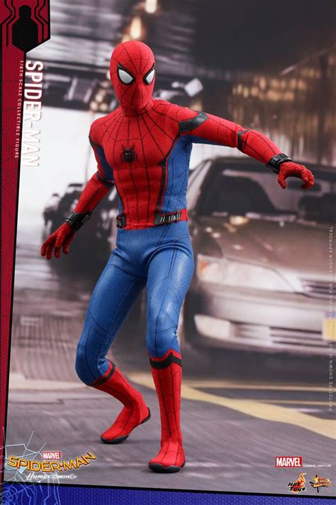 Spider Man Homecoming Ecco La Spettacolare Action Figure Firmata Hot Toys
