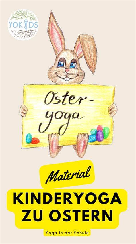 Kinderyoga zu Ostern mit Material für Grundschule zum runterladen