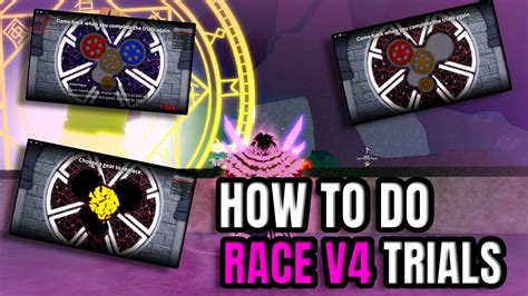 How To Complete The Race V4 Trial In Depth Guide Blox Fruits YouTube