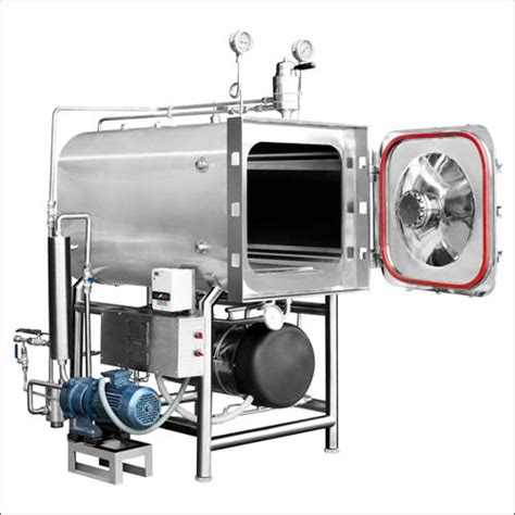 450 Liters Horizontal Rectangular Steam Autoclave Application