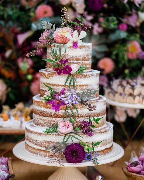 Naked Wedding Cake Ideas For Rustic Wedding My Deer Flowers My XXX Hot Girl