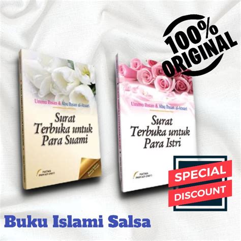 Jual Surat Terbuka Untuk Para Suami Dan Para Istri 2 Buku Shopee