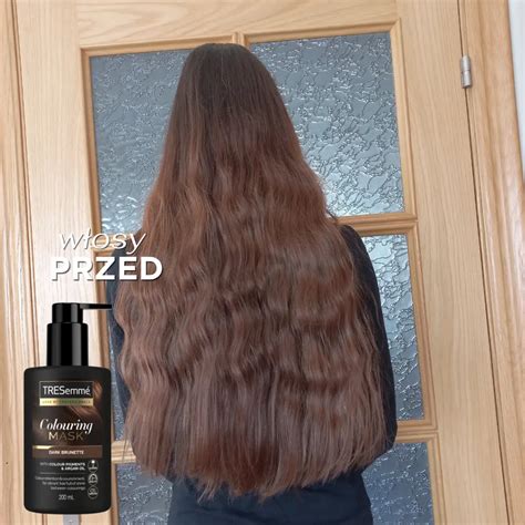 Czy Maska Koloryzuj Ca Z Action Dzia A Moja Opinia O Dark Brunette Od Tresemme Szczypta Pudru