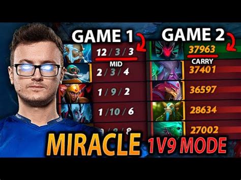 Miracle Goes V With Zeus And Terrorblade In Games Mid Carry God