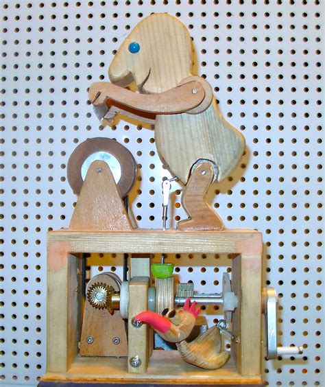 My First Try At Automata Project Bottle Opener Wall Projects Automata