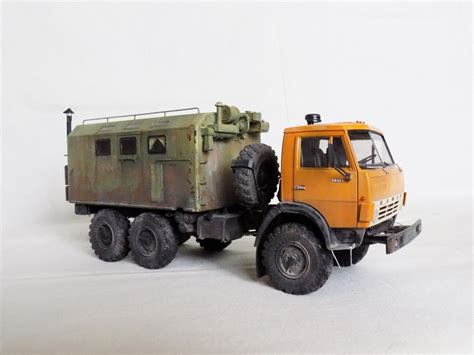 Детализированная модель Камаз-4310