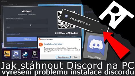 Jak stáhnout/nainstalovat Discord - vyřešení problému s instalací ...